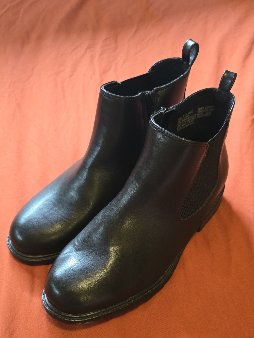 Brand New Sonoma Chelsea Ankle Booties In Baddie Black